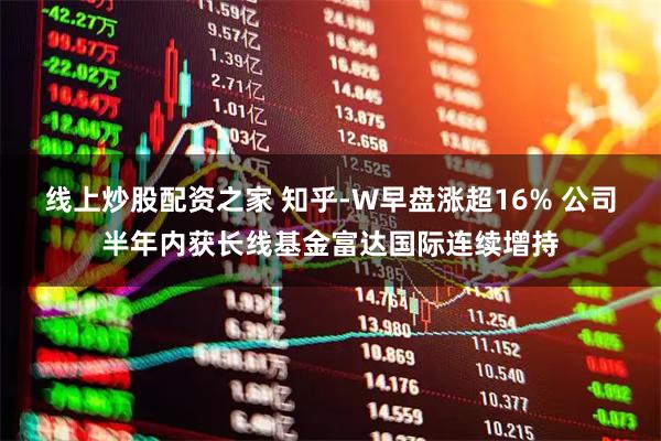 线上炒股配资之家 知乎-W早盘涨超16% 公司半年内获长线基金富达国际连续增持